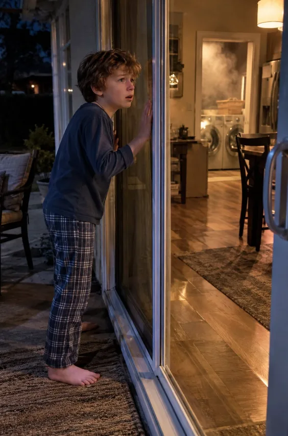 My Wife Told Me Our Kids Were Asleep. Then a Firefighter Called and Asked Why My 10-Year-Old Son Was Locked Outside a Burning House…