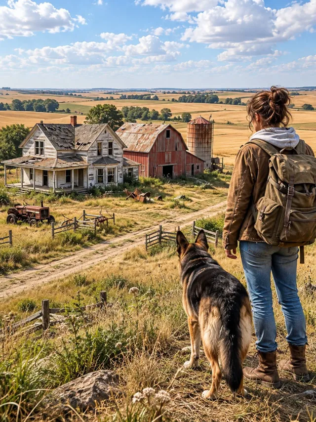 She Moved Into Her Missing Grandfather’s Abandoned Farm—Then Three Knocks at 2:13 A.M. Revealed the Secret He Died Protecting