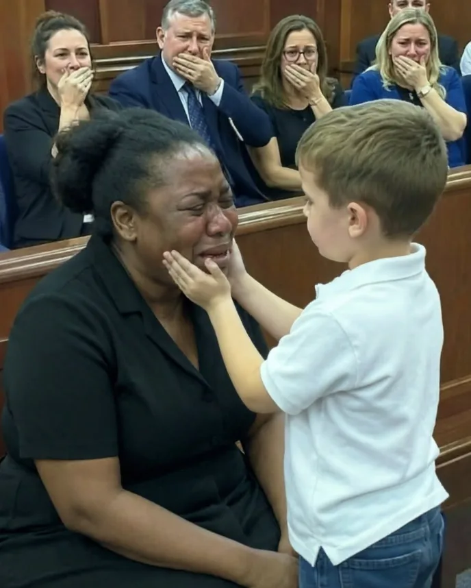 “Everyone Called the Maid a Thief—Until the Millionaire’s Youngest Son Ran Into Court and Exposed the Shocking Truth”