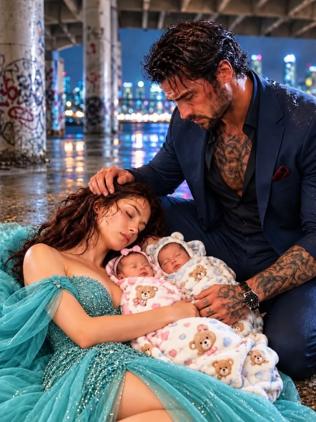 My Husband Dumped Me and Our Newborn Twin Daughters to Die in the Freezing Cold Because They Weren’t Boys, But the Mafia Boss Who Rescued Us Made Him Regret Every Second of It