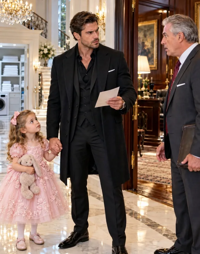 I Came Home Early and Found My Housekeeper’s 3-Year-Old Daughter Scrubbing My Shirt With Freezing Water… When She Whispered, “Mr. Harland Says We’ll Lose Our Home If I Don’t,” I Opened My Study Door and Discovered the 7-Year Secret My Most Trusted Employee Had Been Hiding…