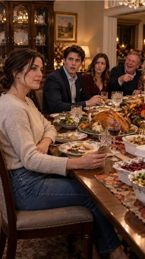 AT THANKSGIVING, MY UNCLE MOCKED MY “LITTLE CONSULTING BUSINESS” — THEN LIAM READ ONE MESSAGE FROM ME AND COULDN’T HIDE THE TRUTH ANYMORE... 🔥