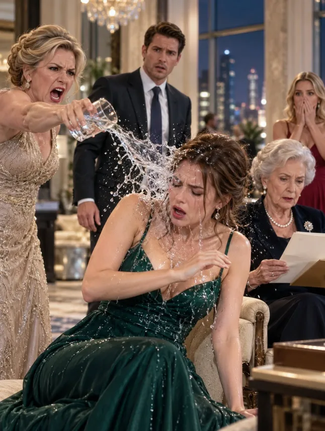 My Mom Threw Water in My Face at Grandma’s Dinner—Then the Will Revealed What She’d Been Hiding for 30 Years