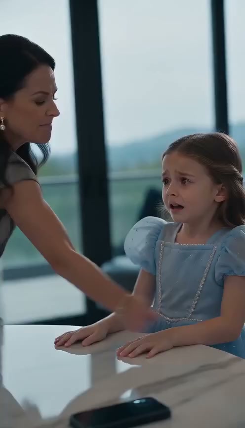 My mother-in-law slapped my six-year-old daughter because she refused to give her cousin a dress.