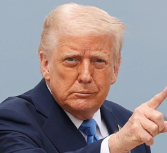 Breaking news: Trump spotted with a ....See more...