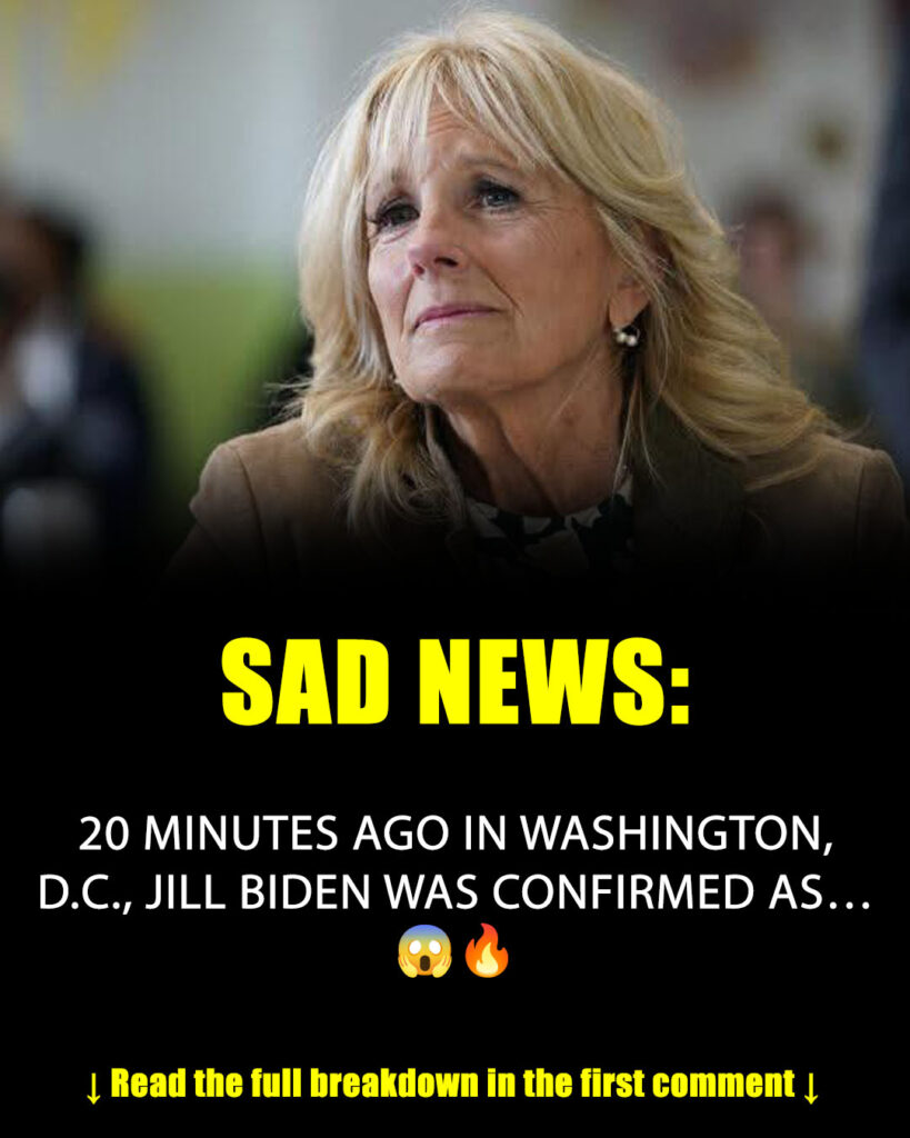 omg FIRST LADY JILL BIDEN MAKES EMOTIONAL ANNOUNCEMENT