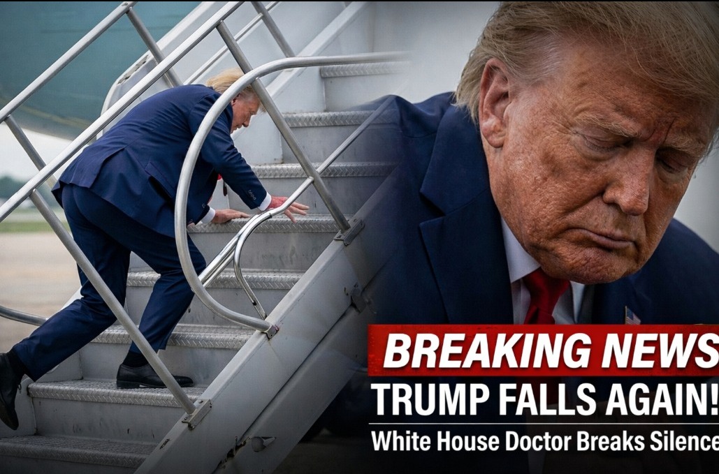 o m g Trump Air Force One Fall Claims Unverified