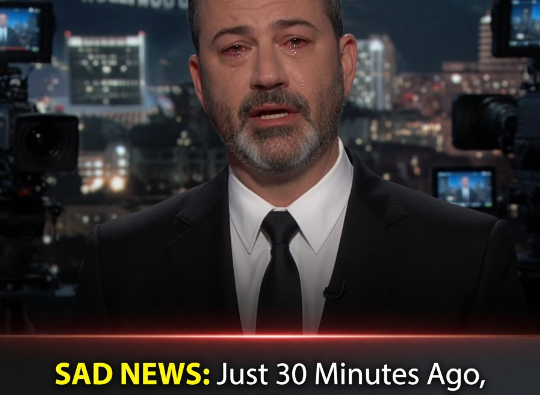 SAD NEWS: 💔Just 30 Minutes Ago, Jimmy Kimmel with tears in their eyes made the sad announcement!