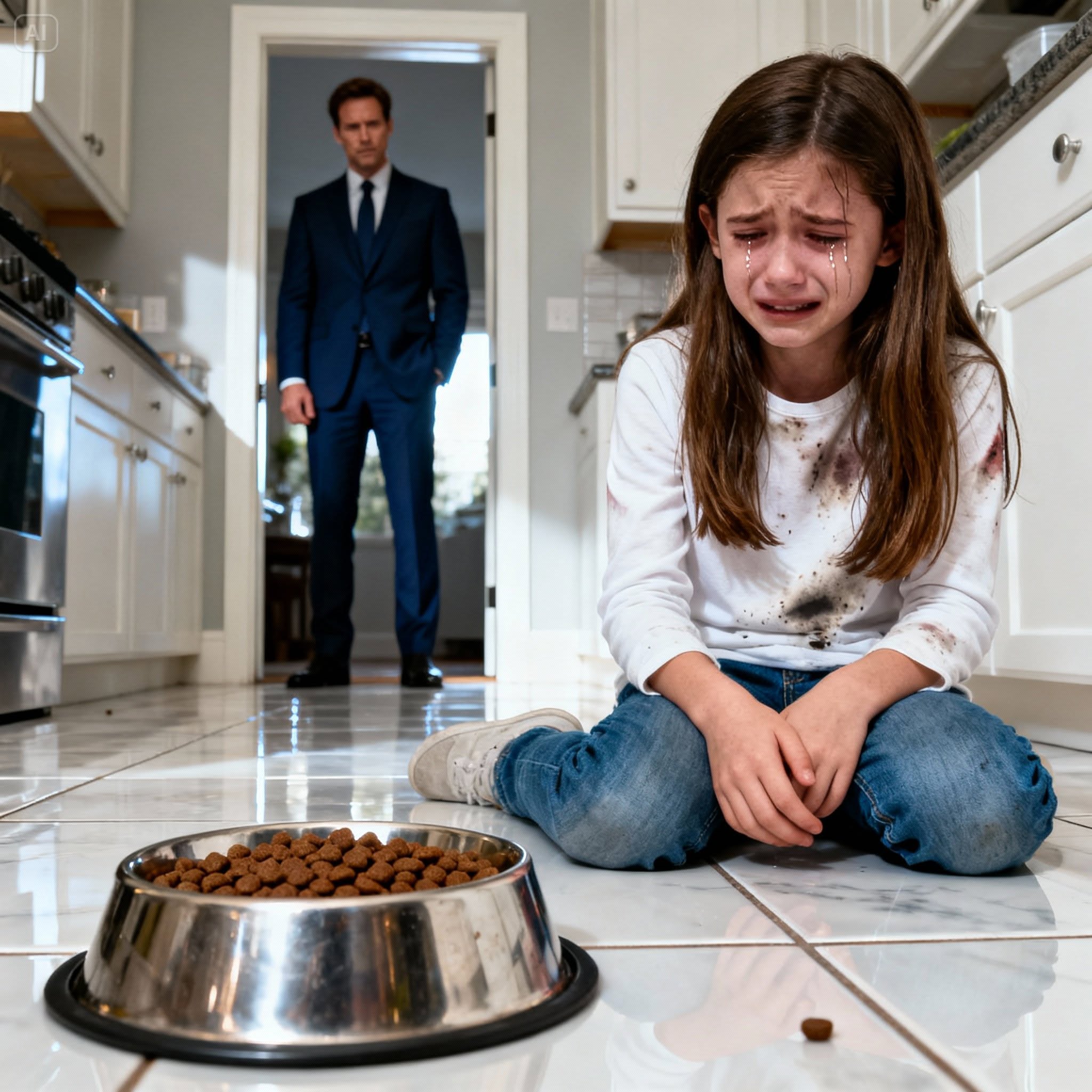Millionaire Dad Comes Home Early—What He Finds His Daughter Eating Leaves Him Frozen