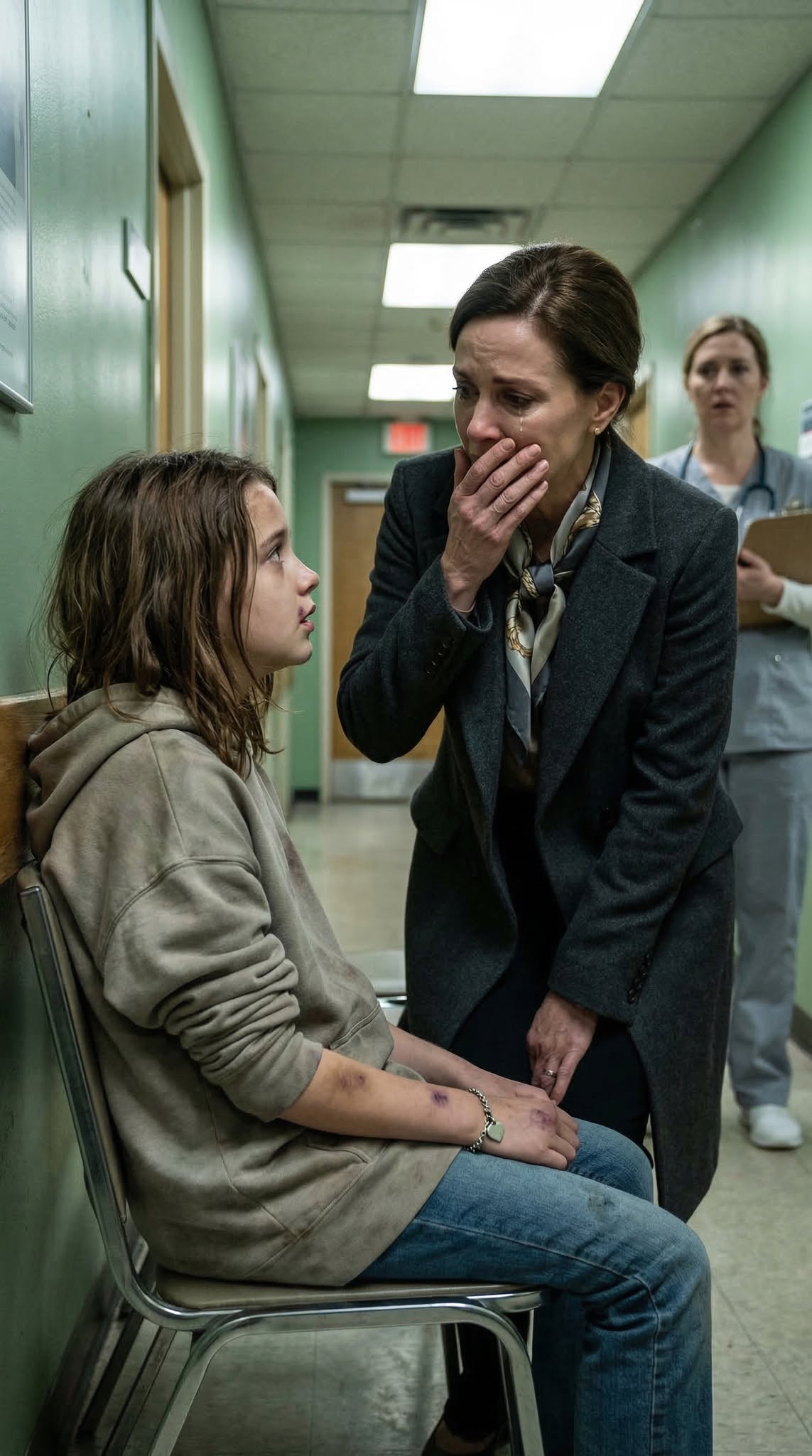 "The Little Girl Whispered, ‘I Wasn't Supposed To Tell Anyone’—What She Revealed Shocked The Entire Hospital."