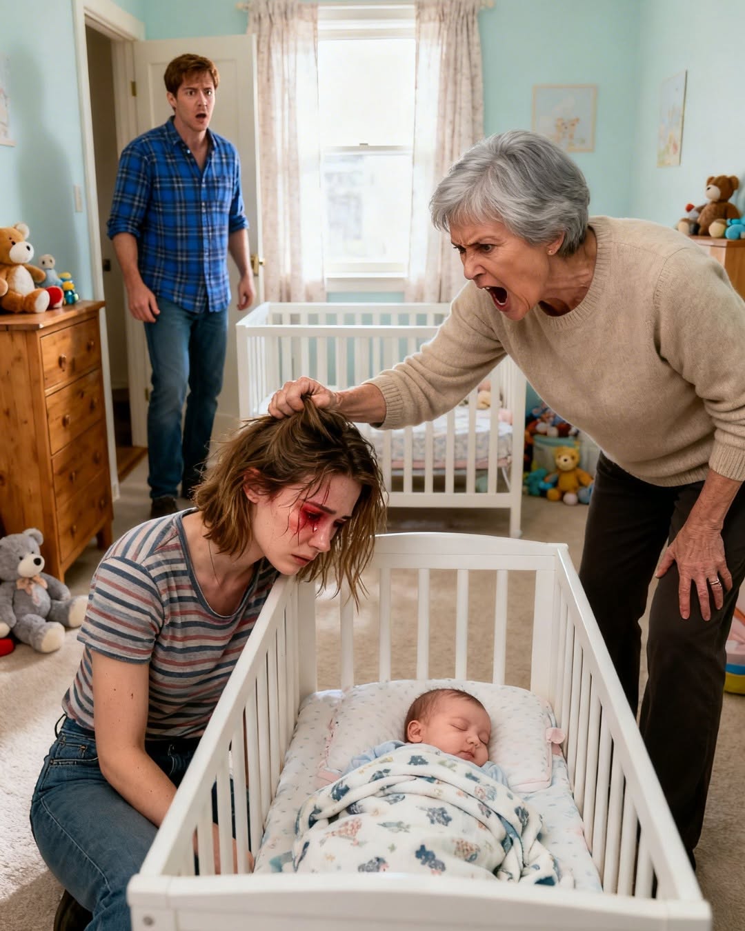 I installed a camera to watch my baby sleep. What I heard instead made me pull over on the highway: my mother threatening my wife beside the crib. But when I learned why my wife stayed silent for an entire year, everything I thought I knew about my family shattered.