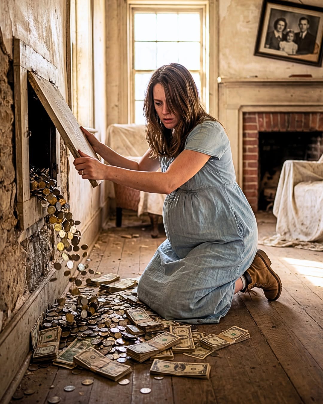 A Pregnant Widow Bought a $3,000 House… and the Walls Started Talking About Her Baby