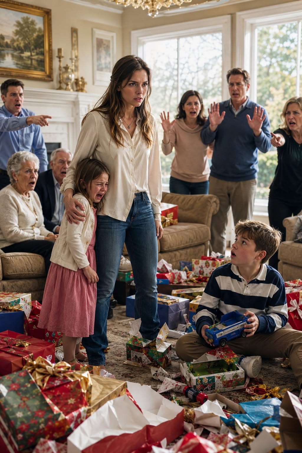 “They Laughed While My Daughter’s Gifts Were Stolen—So I Took Something They Didn’t Expect to Lose”