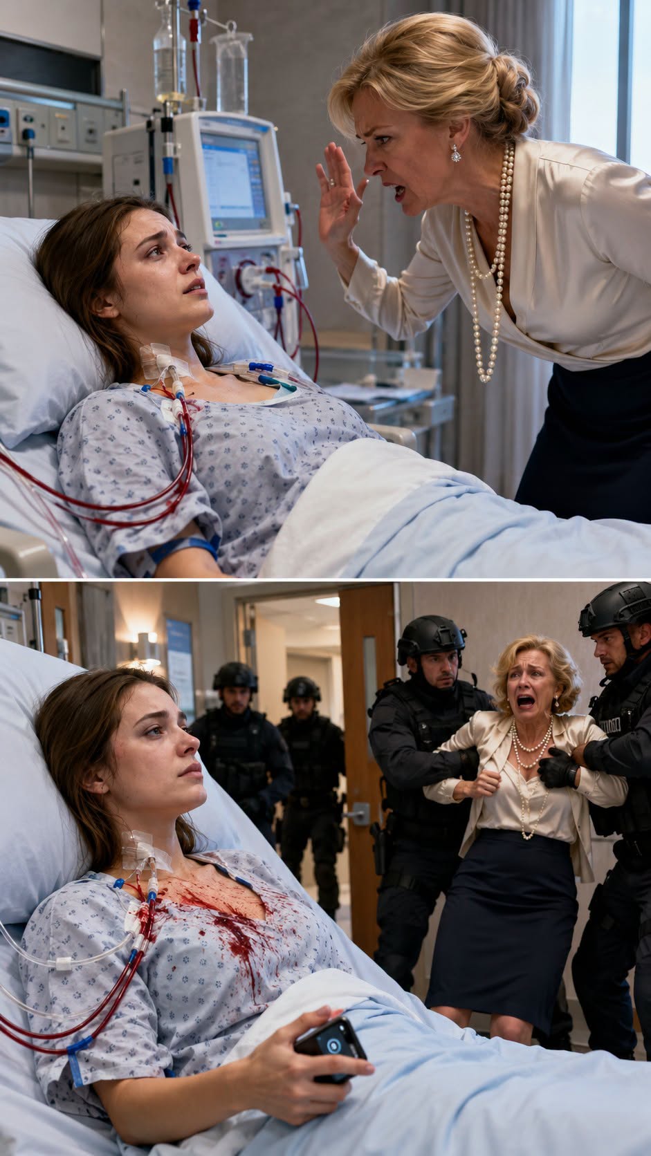 "My Mother-in-Law Whispered, ‘Nobody Will Believe You’—30 Seconds Later, SWAT Entered My Hospital Room"