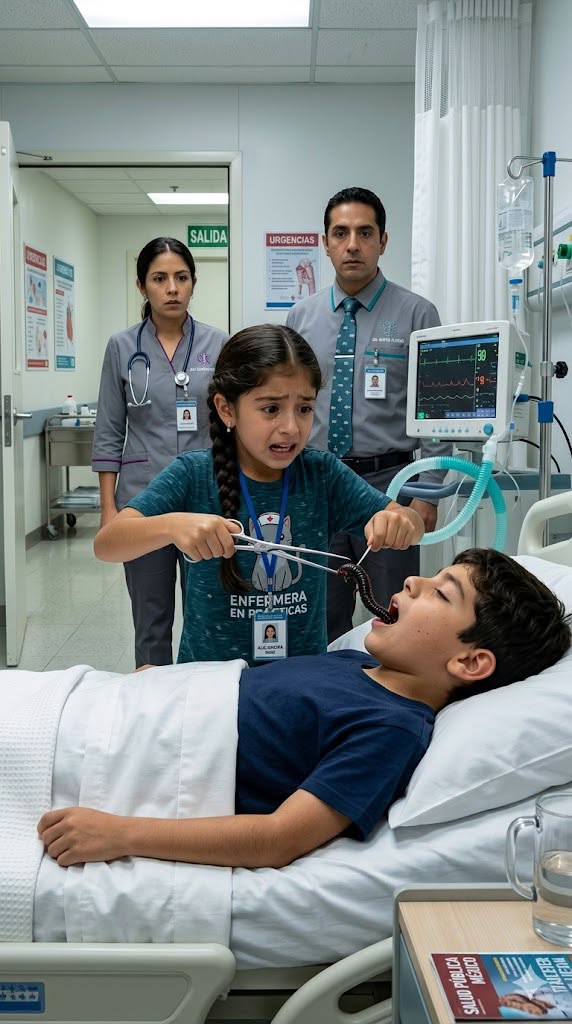 A Little Girl Pulled a Strange Parasite From Her Brother’s Mouth in a Hospital Room—When the Nurse Saw It, She Called the Director and Locked Down the Entire Floor