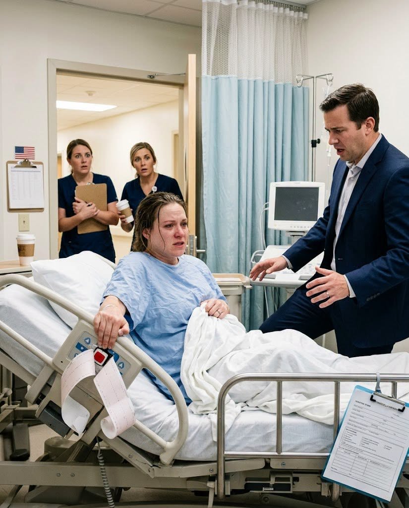 My husband waited until I was hours away from giving birth to reveal that the baby growing inside me wasn't biologically mine. What happened in the delivery room afterward left everyone speechless.