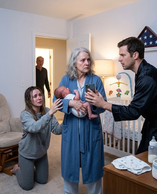"My Son-in-Law Used a Newborn Baby to Punish His Wife—But He Didn't Know I Was Recording Everything."