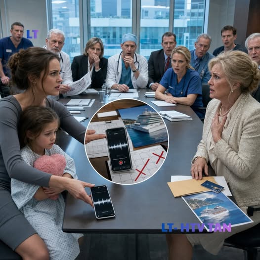 I Played a Recording in Front of the Hospital Board—Seconds Later, a Powerful Millionaire Turned Pale and a 5-Year-Old Murder Cover-Up Began to Unravel