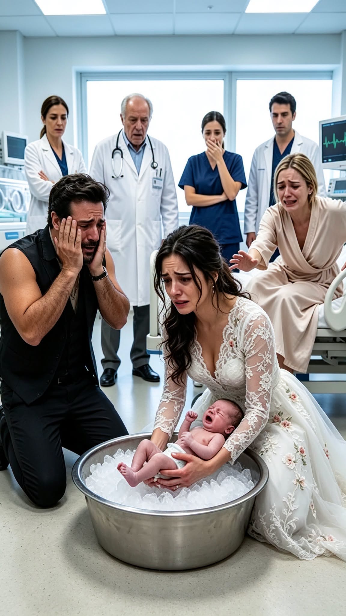 Doctors Put a Newborn Into an Ice Bath to Save His Brain—But Four Missing Minutes in the Delivery Ward Exposed a Hospital Secret No One Was Supposed to Find.