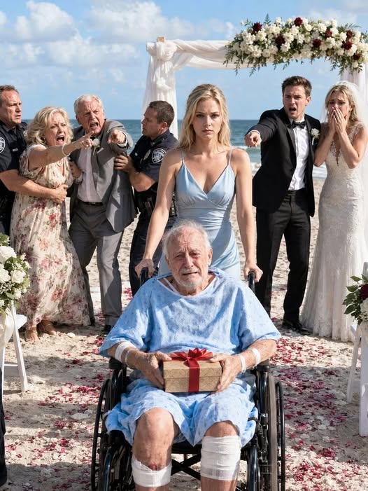 “A Beach Wedding Froze When the Groom Opened a Box That Should Have Stayed Buried for 20 Years…”