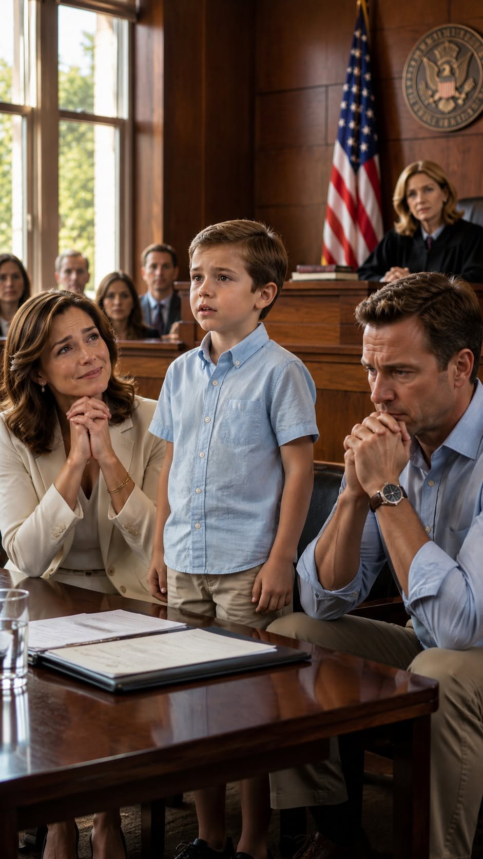 The Judge Said “Custody Granted”—But My Son Had Already Won the Real Battle