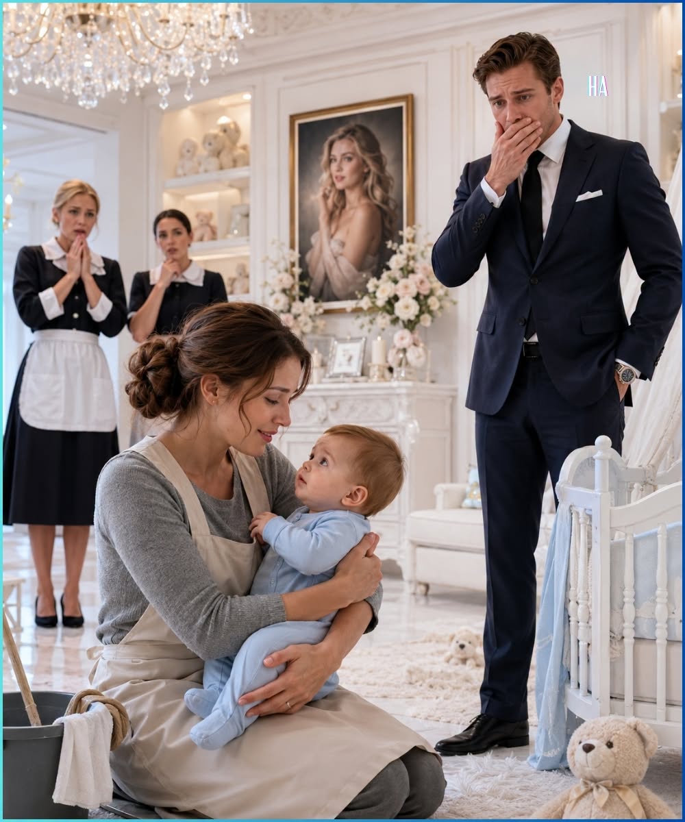 The Millionaire’s Baby Kept Screaming—Until a Cleaning Lady Hummed a Dead Mother’s Song
