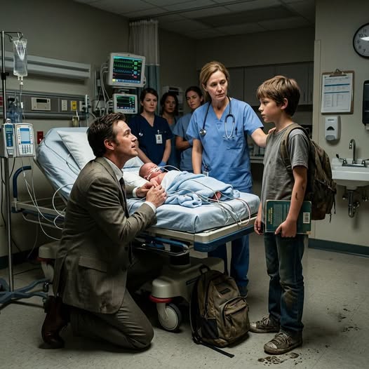 “The Boy Said It Wasn’t an Accident—And Everything Changed in the ER”