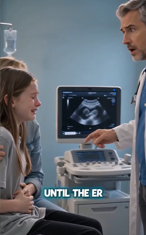ER Scan Revealed Something Growing — He Said Our Fifteen-Year-Old Was Just Being Dramatic, Blamed Hormones and Stress All Morning, Until the Emergency Room Imaging Exposed What Had Been Quietly Expanding Inside Her and His Confident Smile Finally Cracked