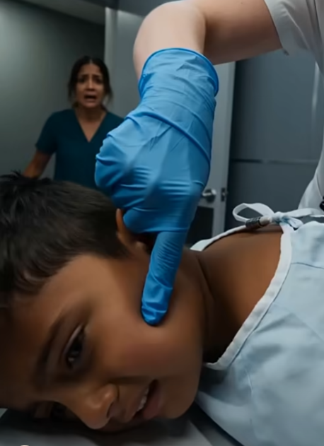 I'm A Veteran K-9 Officer, But When My Dog Suddenly Dragged A Screaming 6-Year-Old Boy Away From His Father Outside The ER... What Was Hidden Under His Coat Left Me Completely Speechless.