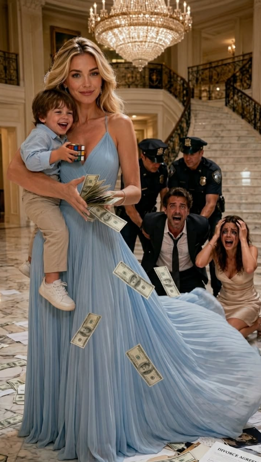 "He paid 250 million to get rid of his wife and children… but unexpectedly, his 7-year-old son caused the collapse of his entire empire in a single court case."