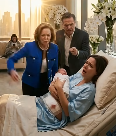 Less than 48 hours after I gave birth, my mother-in-law threw a $40,000 bill on my stomach and said something that left me speechless…