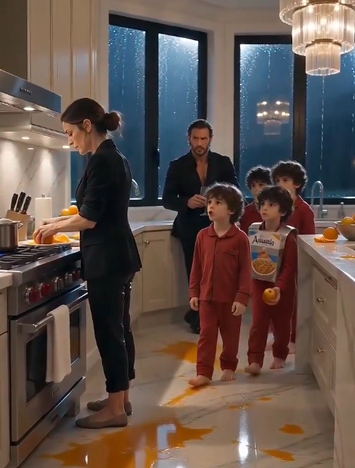 "No nanny survived dinner with the mafia boss’s quadruplets—until a broke stranger took charge The last nanny ran past Serena Valente on the front steps without a coat, without a purse, and without a single drop of dignity left in her body.