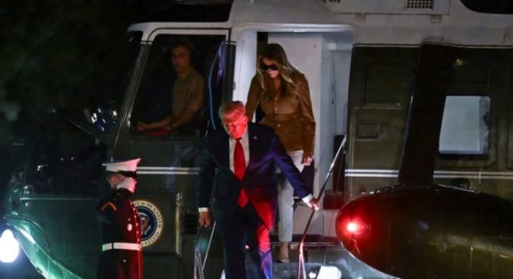 Marine One Forced to Make Emergency Landing with Trump, Melania