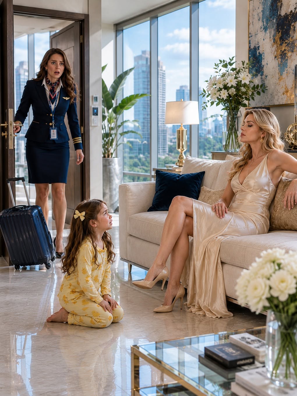 “You Can Betray Me If You Want, But Do Not Ever Touch My Daughter.” I Said It While My Little Girl Held Onto Me With Both Hands. My Husband And His Mistress Expected Me To Swallow The Humiliation And Stay Quiet. Instead, I Picked Up My Child, Walked Out, And Left The Marriage Behind Me.