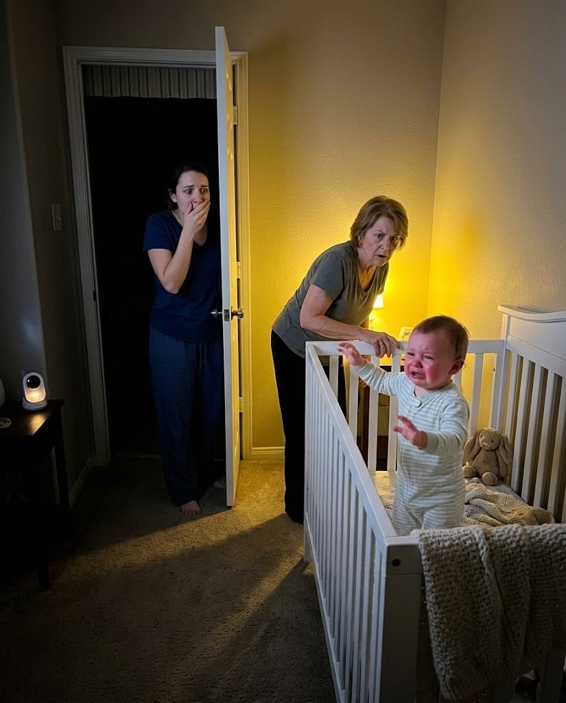 My husband's mom said I was spoiling our one-year-old, so she decided to teach her a lesson in the middle of the night.