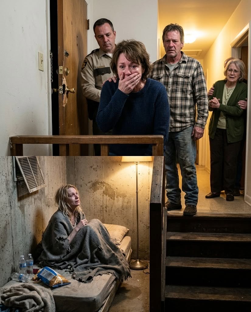 My son-in-law forgot his phone at my house. Then a message from his mother appeared: “Come over now, Janet tried to escape again!” Janet was my daughter — and they had told me she died 5 years ago. What we found in his mother’s basement made my heart stop.