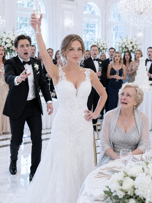 At my son’s wedding, his new bride announced that she would “allow” me to live in her old apartment. I smiled and told her I already had an estate of my own. But when my son admitted that his in-laws were secretly moving into my estate, I made one call that left the entire reception speechless.
