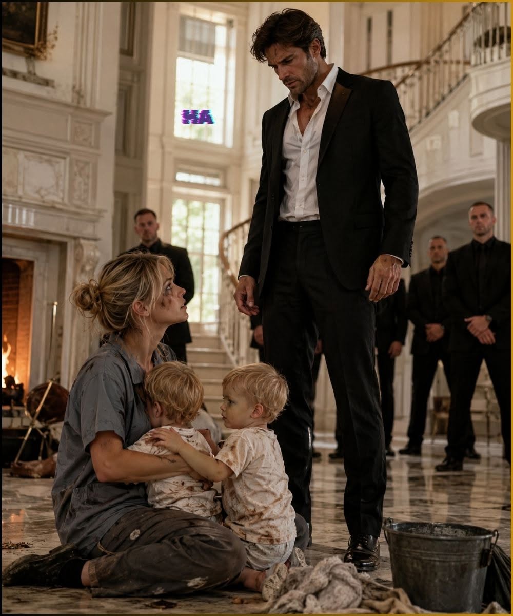 The Drunk Mafia Boss Paid a Poor Janitor for One Night, but the Babies He Denied Led Him Back to the Family He Thought the Fire Had Taken