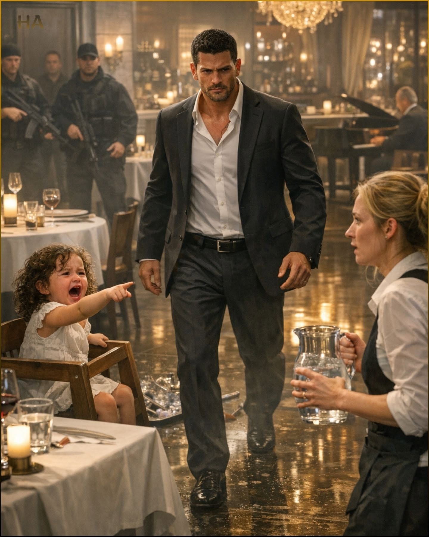 South Texas’s Most Feared Man Locked the Restaurant After His Silent 2-Year-Old Pointed at Me and Screamed, “Mommy”... Then I Saw the Scar on His Shoulder and Realized the Truth Was Worse Than Death