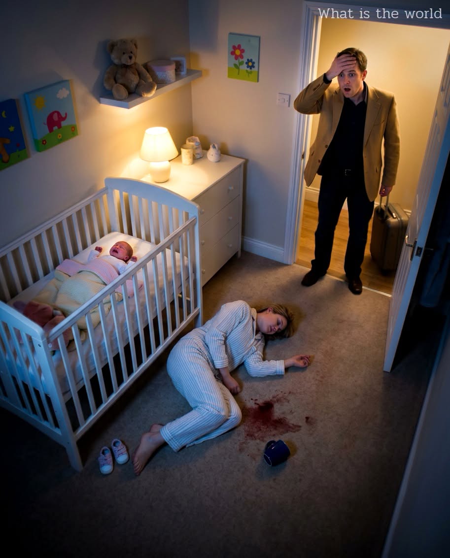 I bled to death in my baby's room while my husband was partying for his birthday—three days later, he came home and was dead.