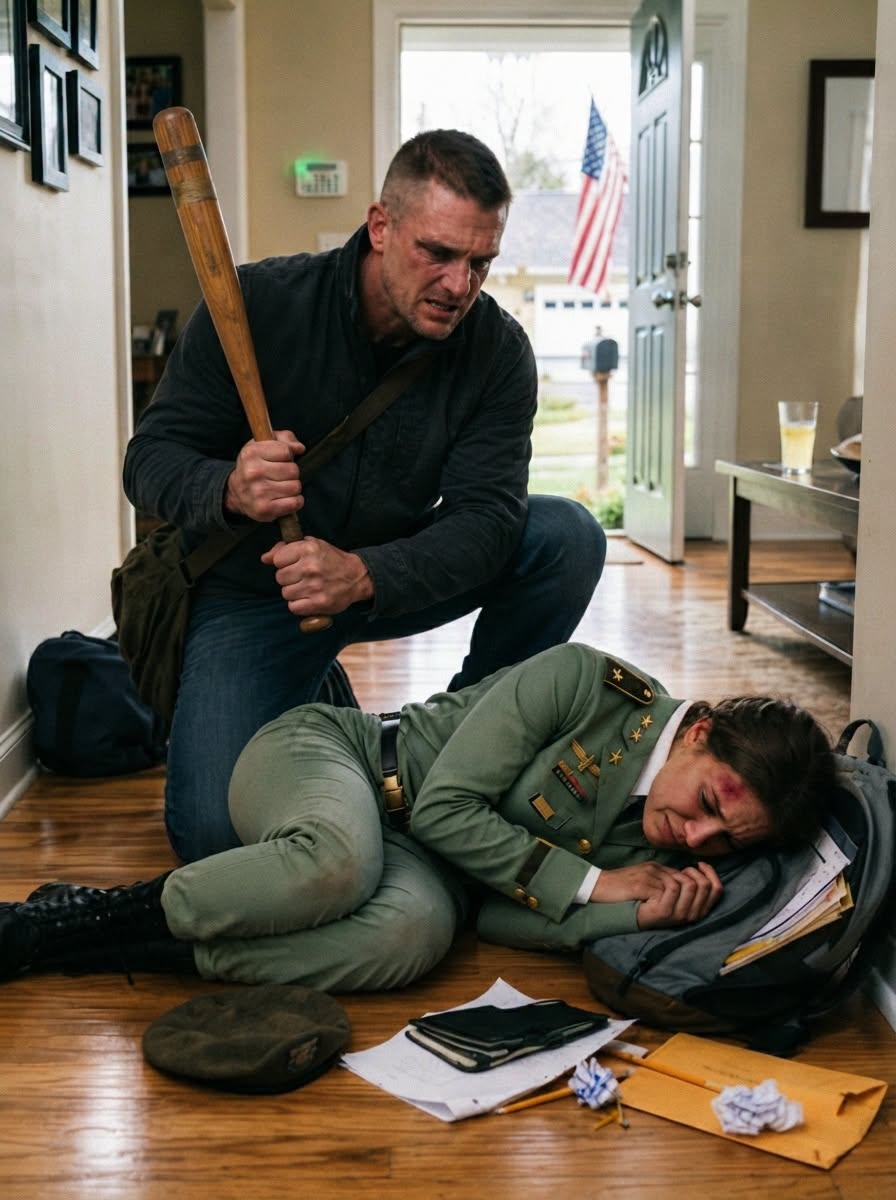 I came home to find my daughter Violet on the floor, her face beaten beyond recognition, and the security system still GREEN. The police said robbery, but the alarm had been turned off from INSIDE. The door was not forced. She let them in.