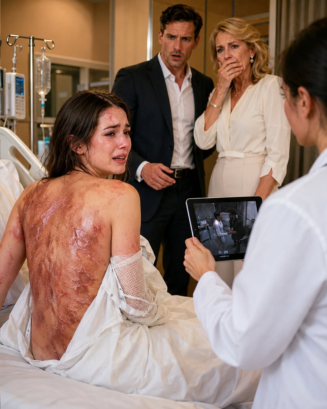My husband watched his mother pour boiling oil over my back, then followed the ambulance and told the doctors I had "spilled soup on myself." They thought my silence meant they had won. They forgot one thing—I used to make my living exposing people exactly like them, and I'd been preparing for this day for months.