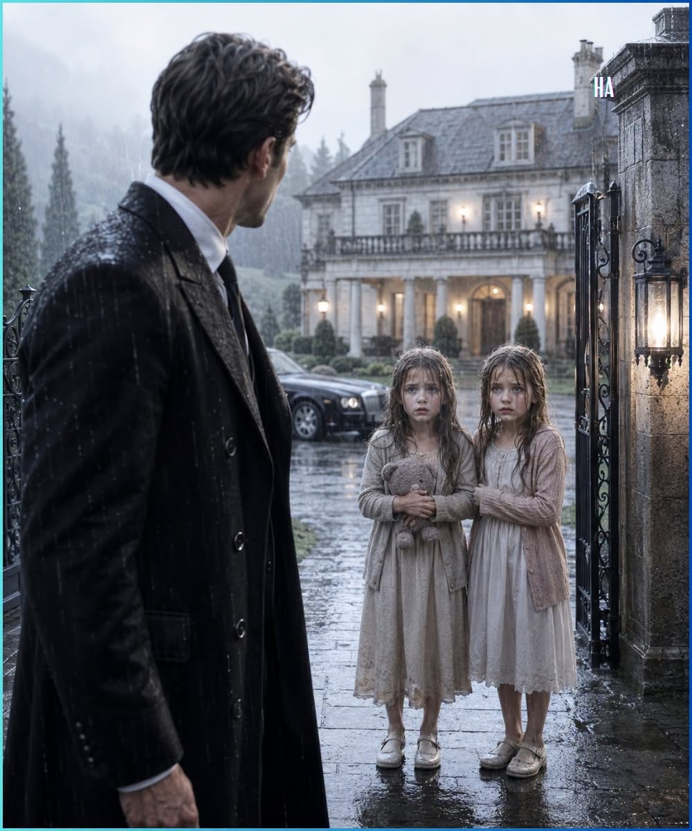 The mafia boss went to his country house and found two little girls waiting in the rain with his dead sister’s eyes