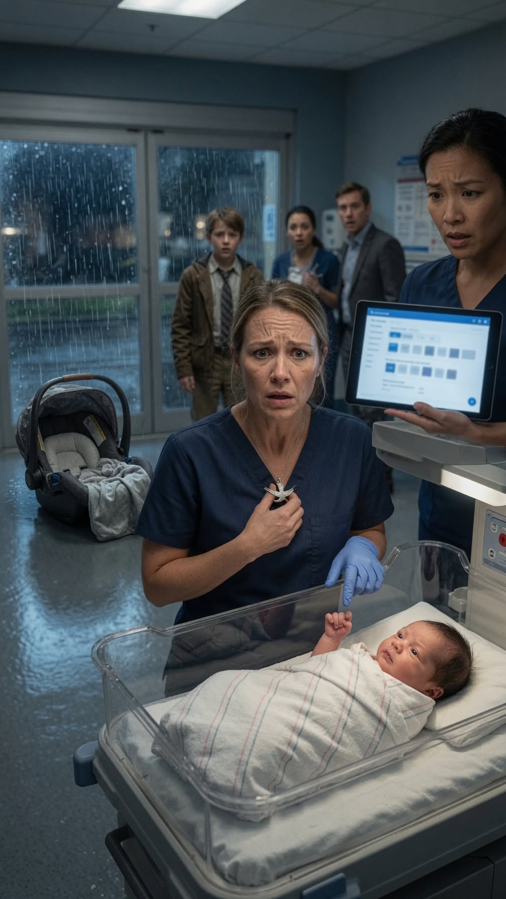 The abandoned newborn had no name, no family, and no medical records. But when the DNA results came back, every doctor in the hospital froze. According to the test, the baby's biological mother was the nurse who had never been pregnant.