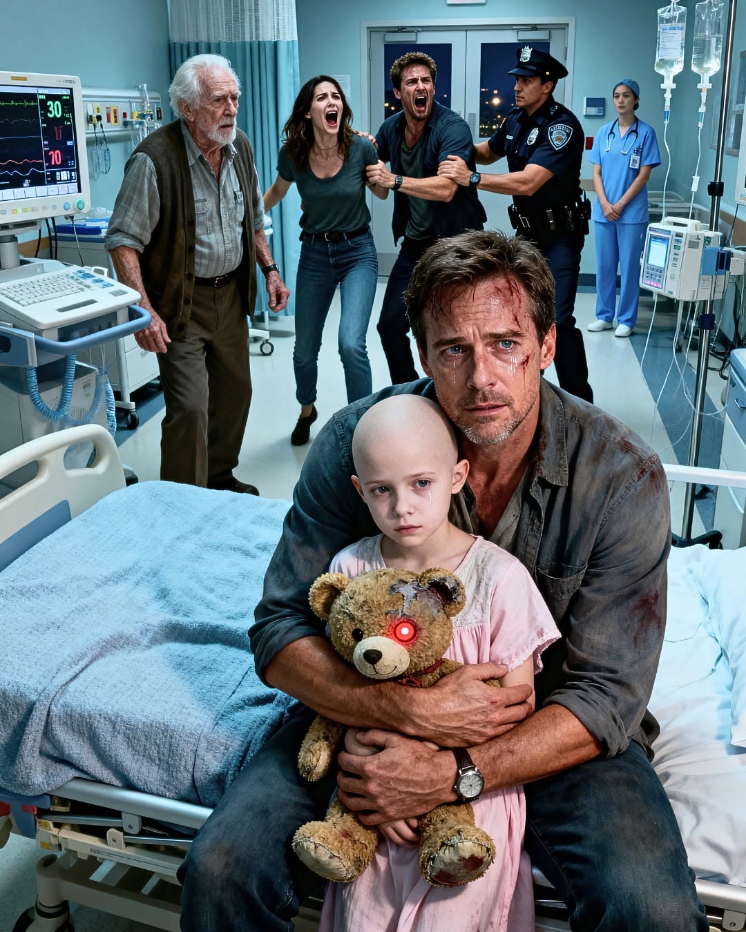 My 7-year-old daughter died in my arms, but the teddy bear she left behind recorded a conversation that made me realize the killer was right within my own family.