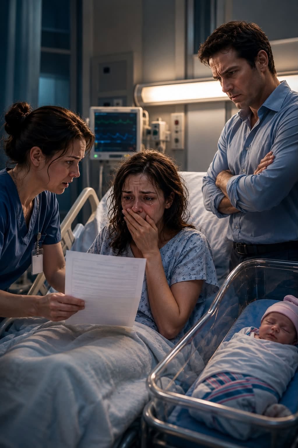 "I had seen women wake from surgery confused, frightened, and in pain. Claire Dawson was the first who woke to discover that someone had decided she would never have another child.