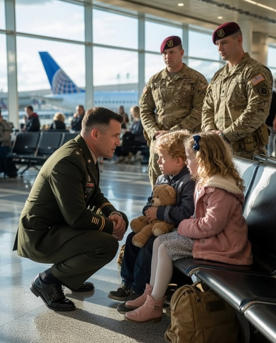 "I watched a woman abandon two five-year-old twins at O'Hare International Airport without a hug, without a goodbye, and without looking back even once. She believed she could disappear onto a plane and leave them behind forever. What she never imagined was that the man who witnessed everything was a United States Army Colonel—and that I had already made one decision that would change all of our lives.
