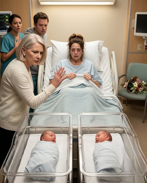 My mother-in-law stood over my newborn twins and said, "Those babies don't belong in the Carter family." Six months later, the DNA report saying Noah and Emma were Daniel's children also said Richard Carter wasn't Daniel's father. Margaret's face turned completely white.