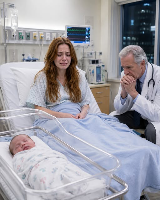 She came to the hospital to give birth, but the moment the doctor saw the baby, he broke down in tears.