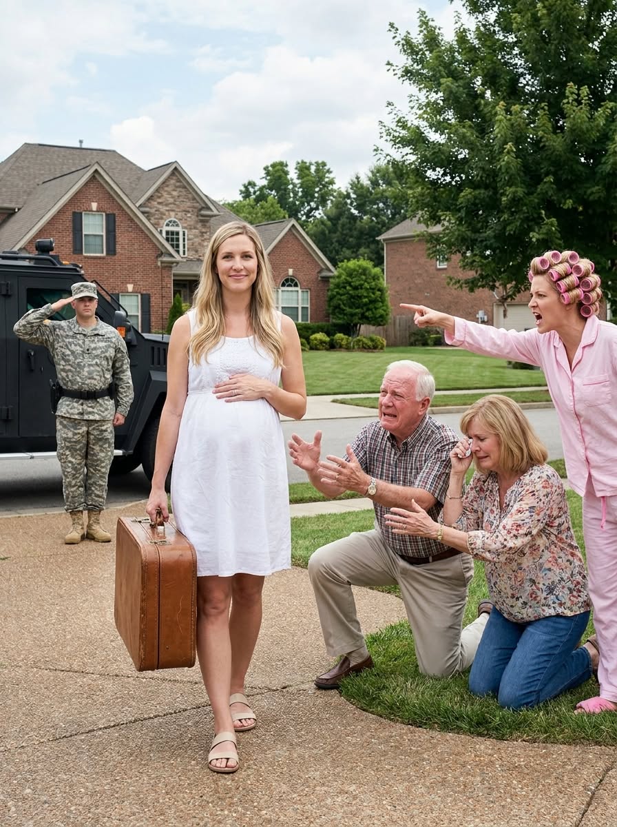 Only hours after my husband's funeral, my parents threw their pregnant widowed daughter into the garage to make room for my wealthy sister's husband. They had no idea that saying "Okay" was the beginning of their biggest mistake.